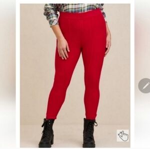Torrid cable knit leggings size 2